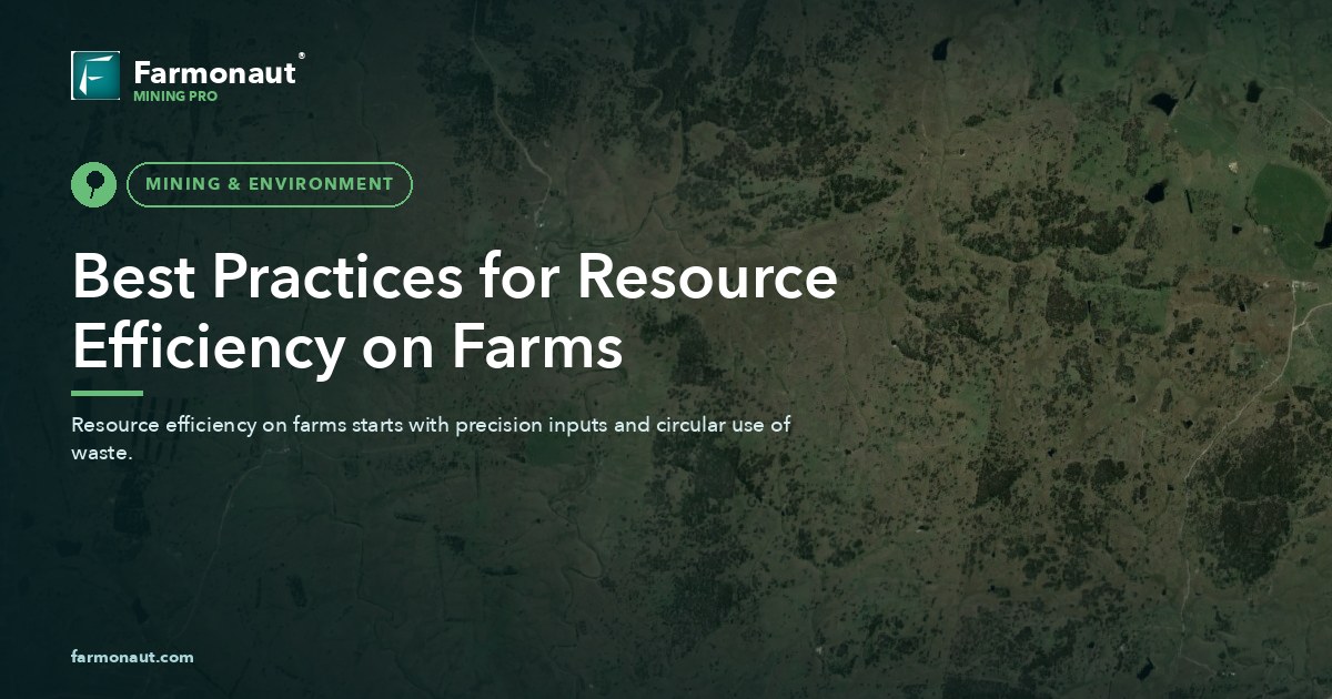 Best Practices For Resource Efficiency On Farms