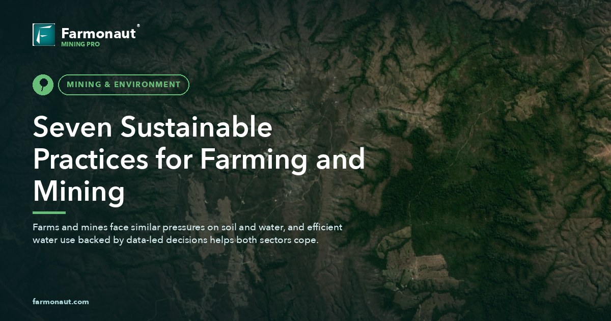 Seven Sustainable Practices For Farming And Mining
