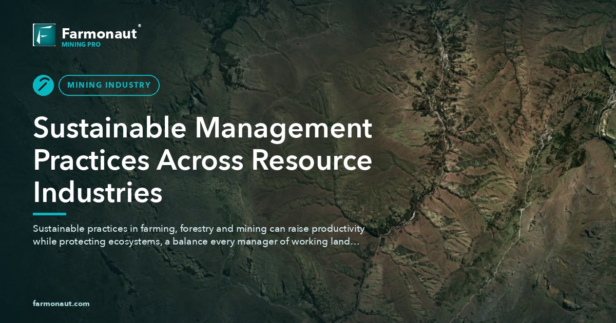 Sustainable Management Practices Across Resource Industries