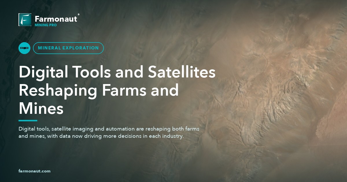 Digital Tools And Satellites Reshaping Farms And Mines