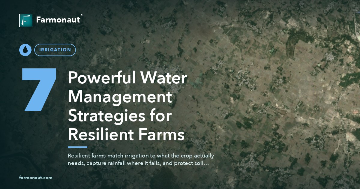 7 Powerful Water Management Strategies For Resilient Farms