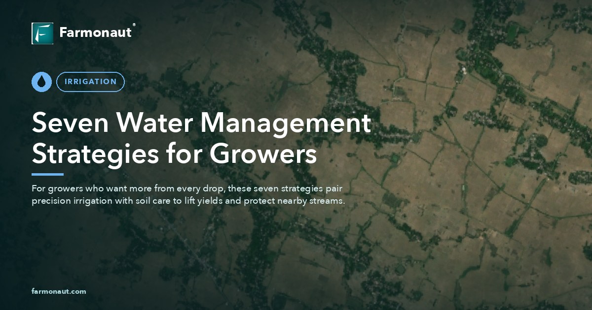 Seven Water Management Strategies For Growers