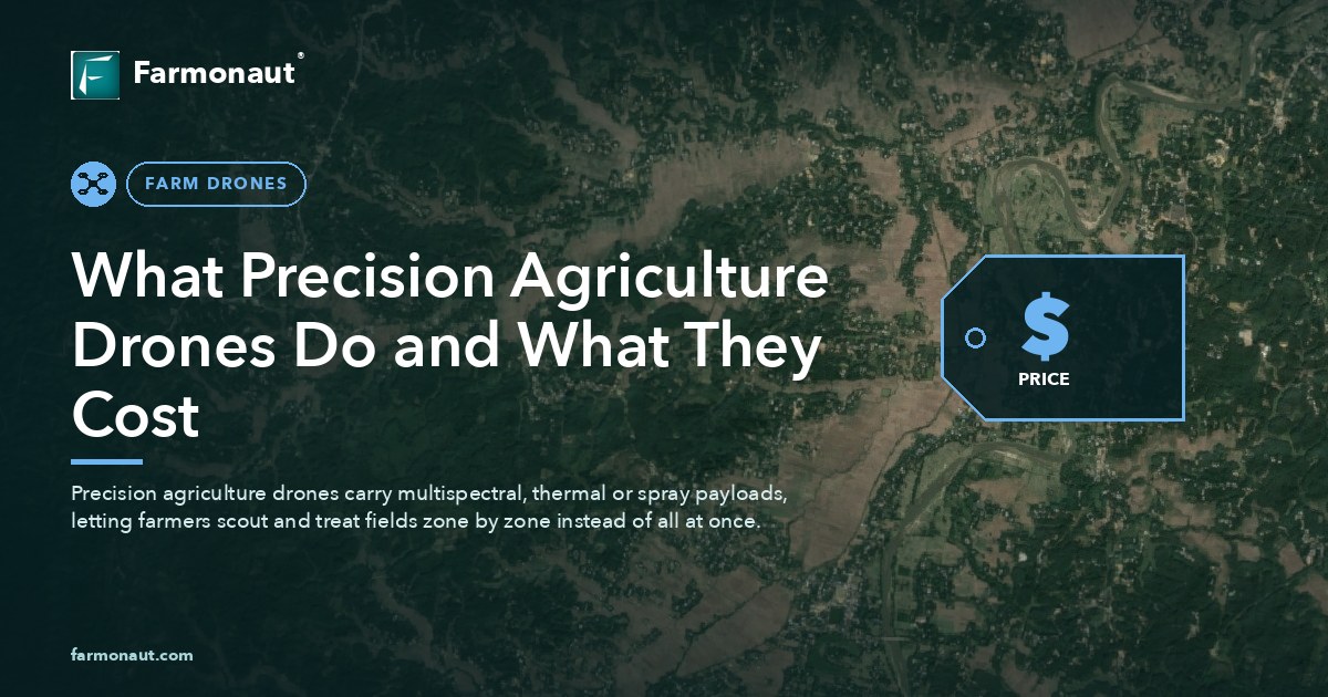 What Precision Agriculture Drones Do And What They Cost