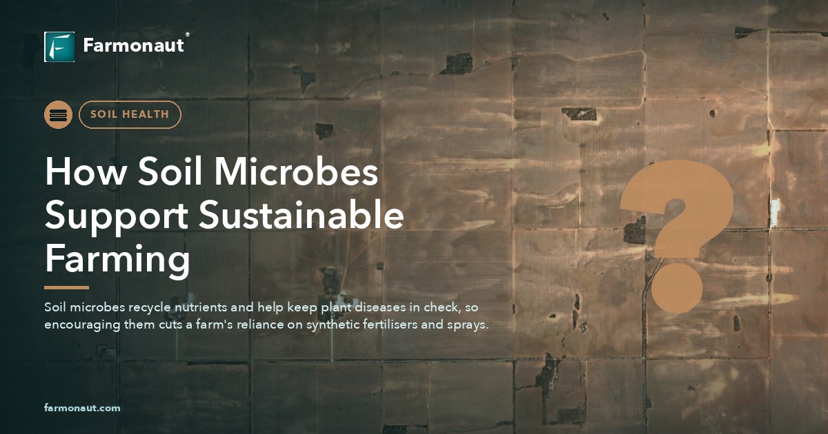 How Soil Microbes Support Sustainable Farming