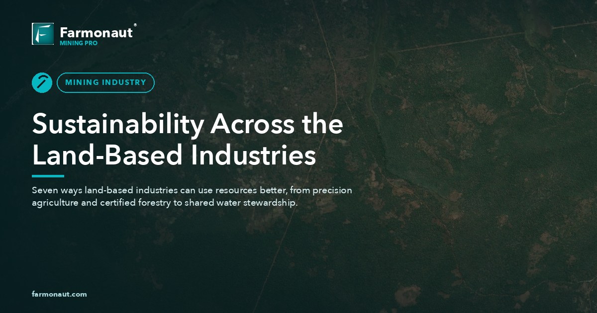Sustainability Across The Land-Based Industries