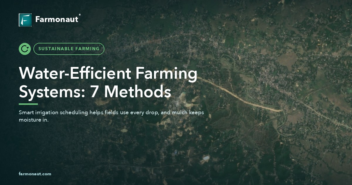 Water-Efficient Farming Systems: 7 Methods