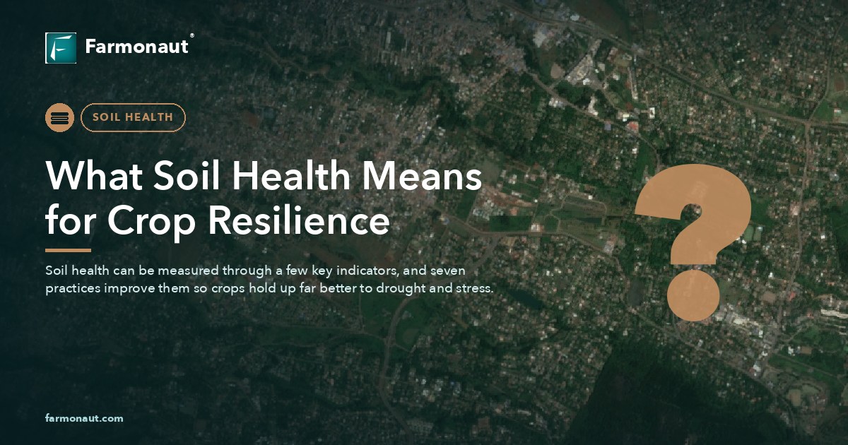 What Soil Health Means For Crop Resilience