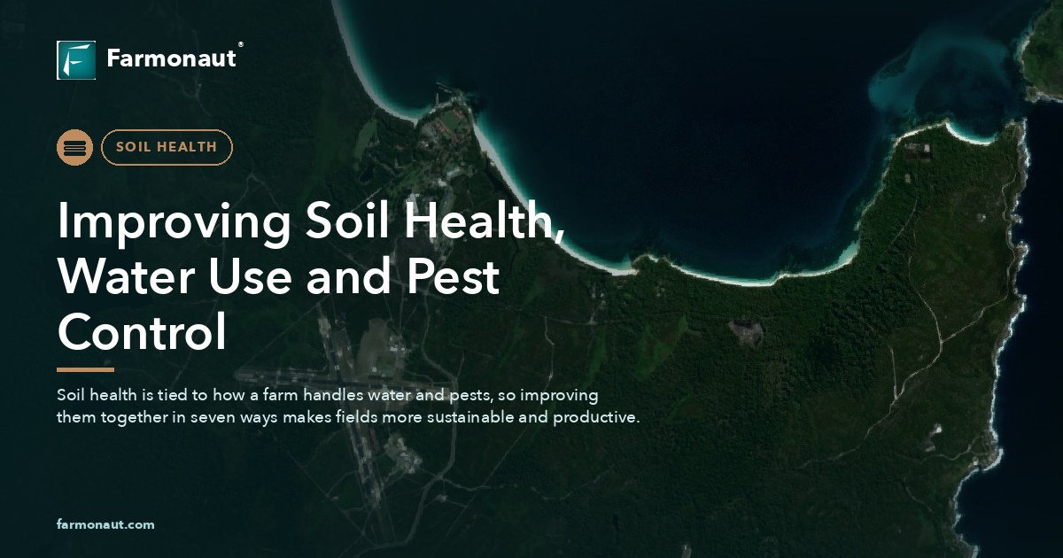 Improving Soil Health, Water Use And Pest Control