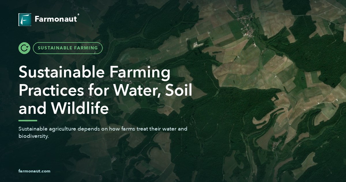 Sustainable Farming Practices For Water, Soil And Wildlife