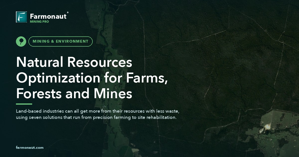 Natural Resources Optimization For Farms, Forests And Mines