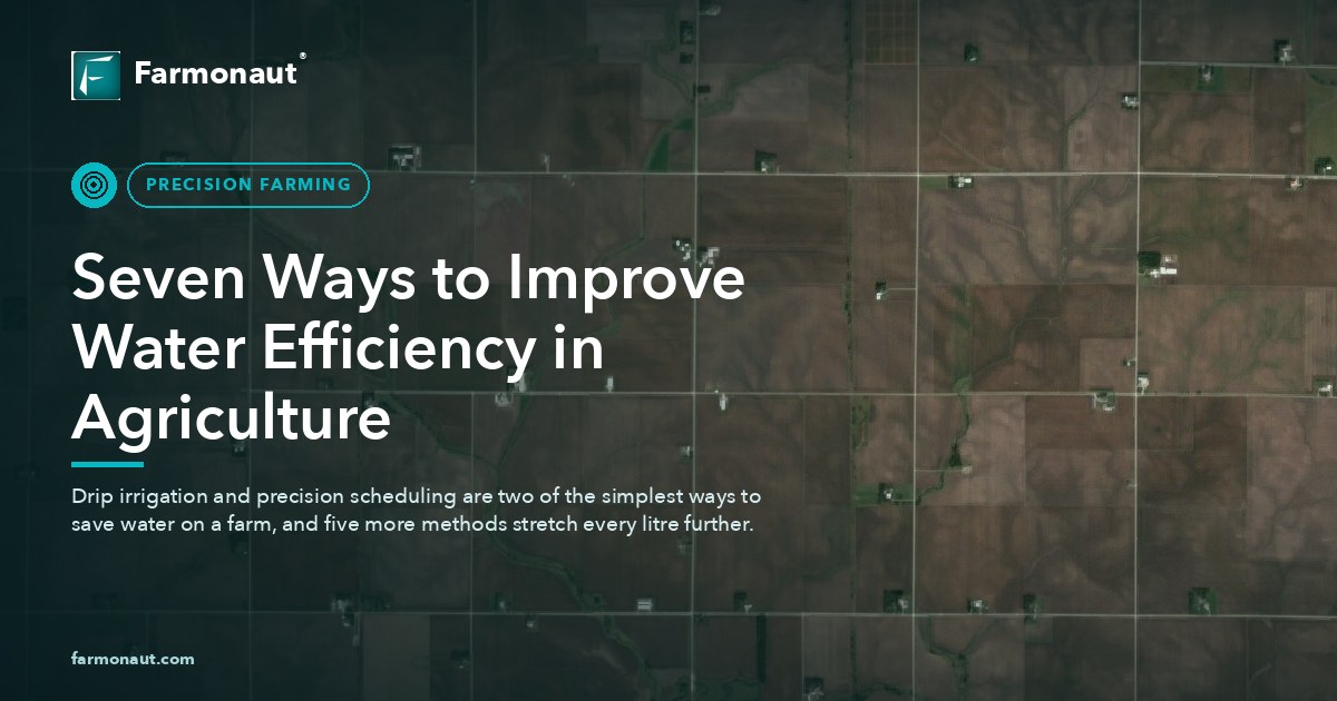 Seven Ways To Improve Water Efficiency In Agriculture