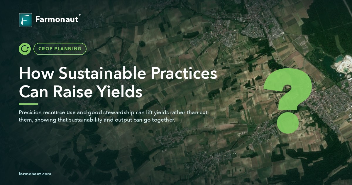 How Sustainable Practices Can Raise Yields