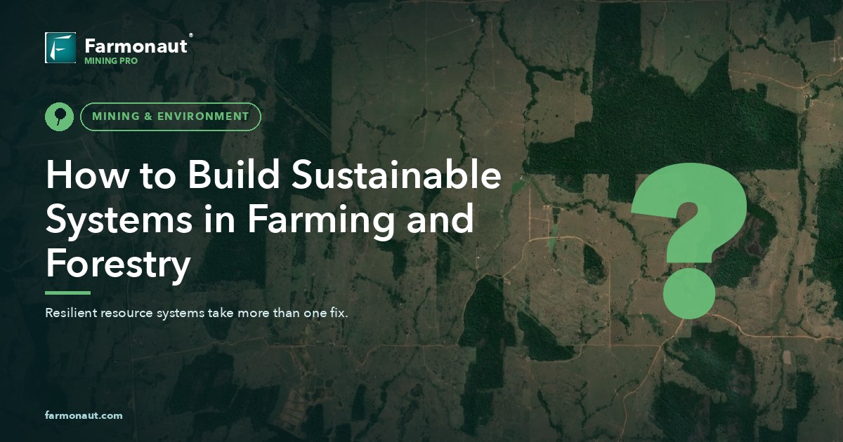 How To Build Sustainable Systems In Farming And Forestry