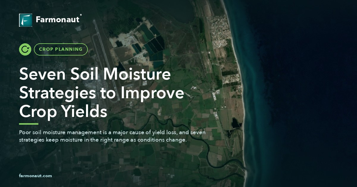 Seven Soil Moisture Strategies To Improve Crop Yields