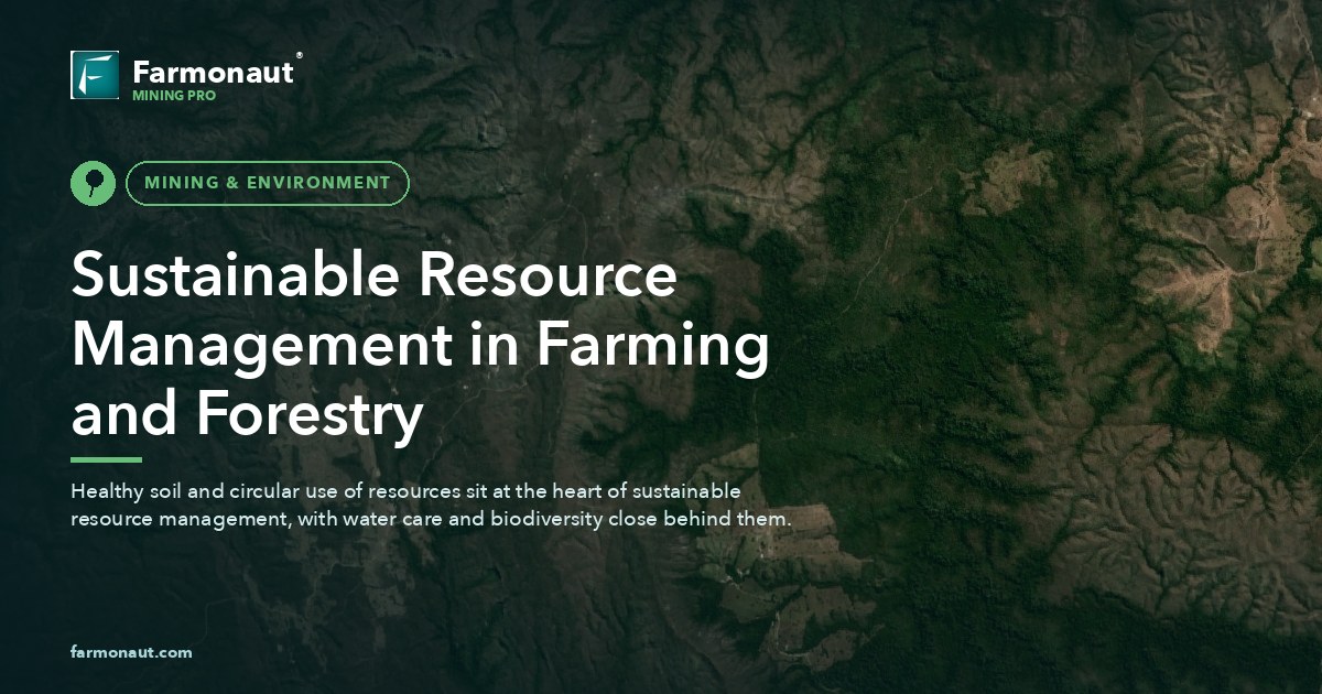 Sustainable Resource Management In Farming And Forestry