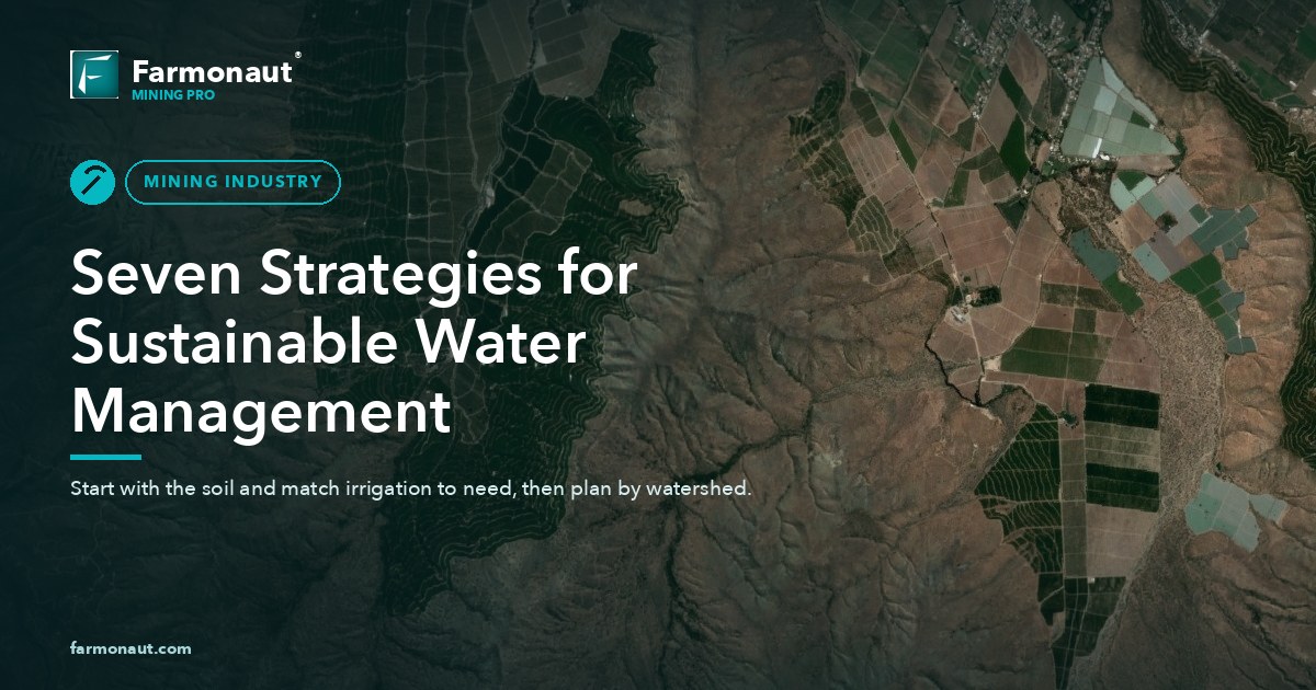 Seven Strategies For Sustainable Water Management