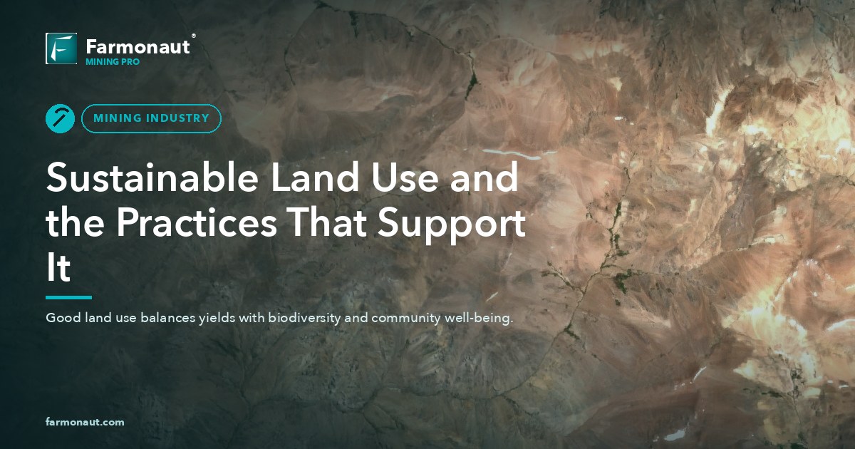 Sustainable Land Use And The Practices That Support It