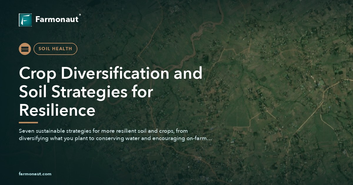 Crop Diversification And Soil Strategies For Resilience