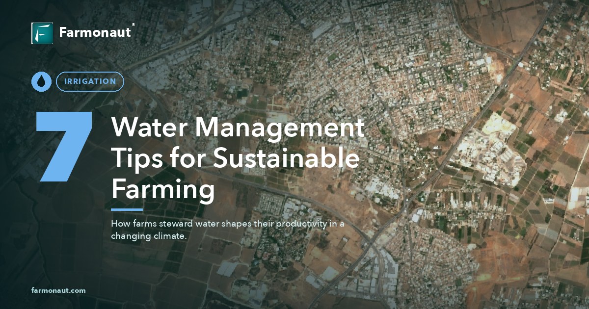 7 Water Management Tips For Sustainable Farming