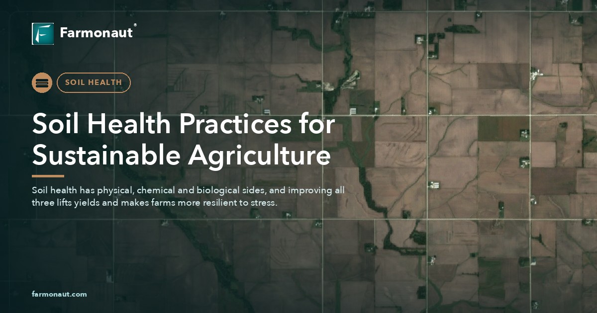 Soil Health Practices For Sustainable Agriculture