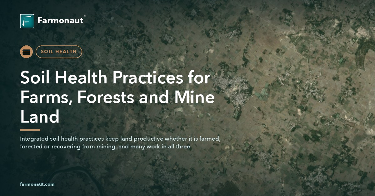 Soil Health Practices For Farms, Forests And Mine Land
