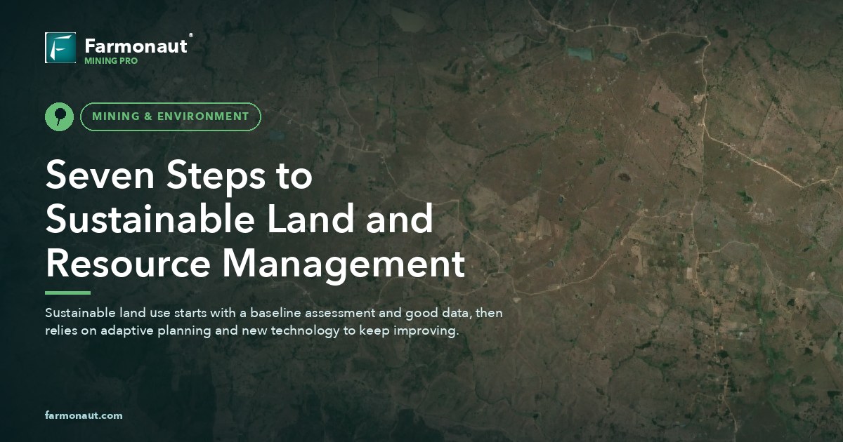 Seven Steps To Sustainable Land And Resource Management