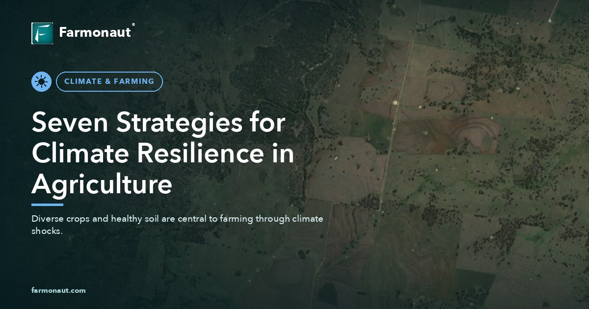 Seven Strategies For Climate Resilience In Agriculture
