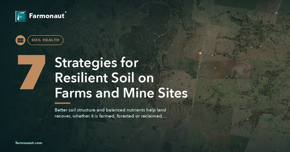 7 Strategies For Resilient Soil On Farms And Mine Sites