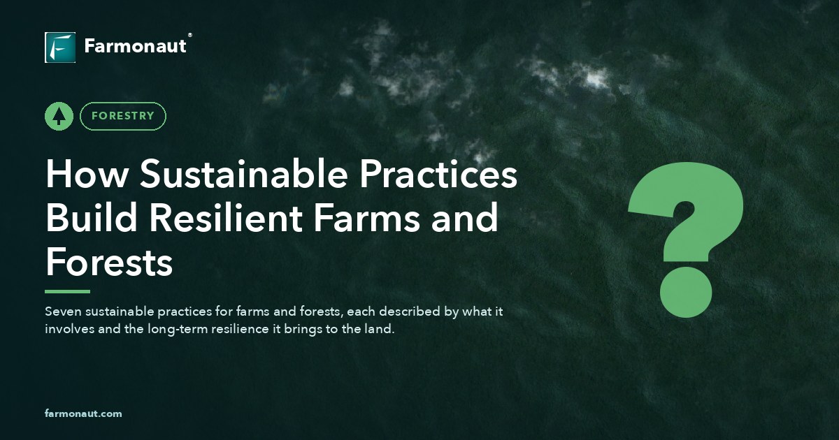 How Sustainable Practices Build Resilient Farms And Forests
