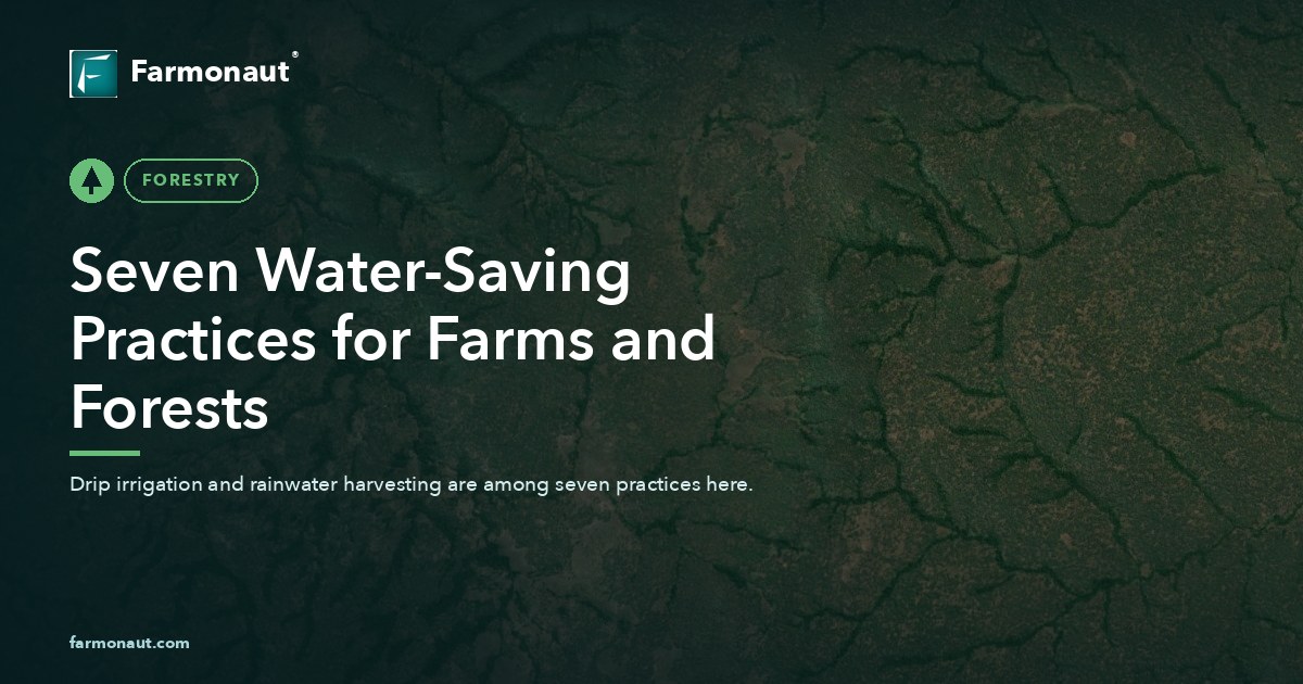 Seven Water-Saving Practices For Farms And Forests