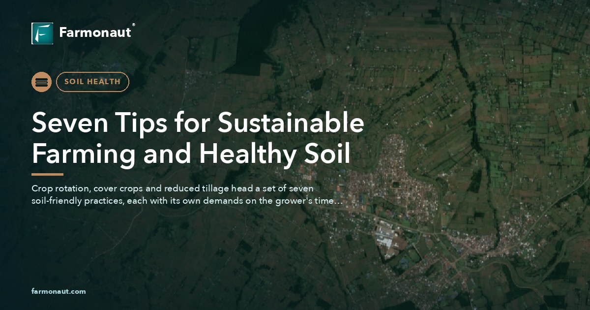 Seven Tips For Sustainable Farming And Healthy Soil