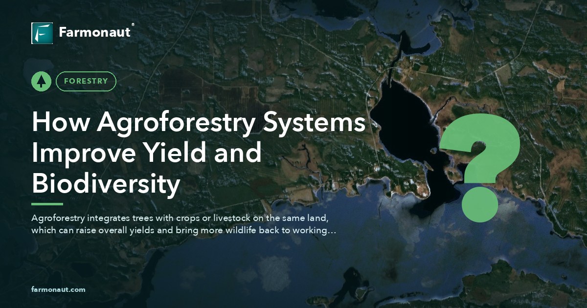 How Agroforestry Systems Improve Yield And Biodiversity