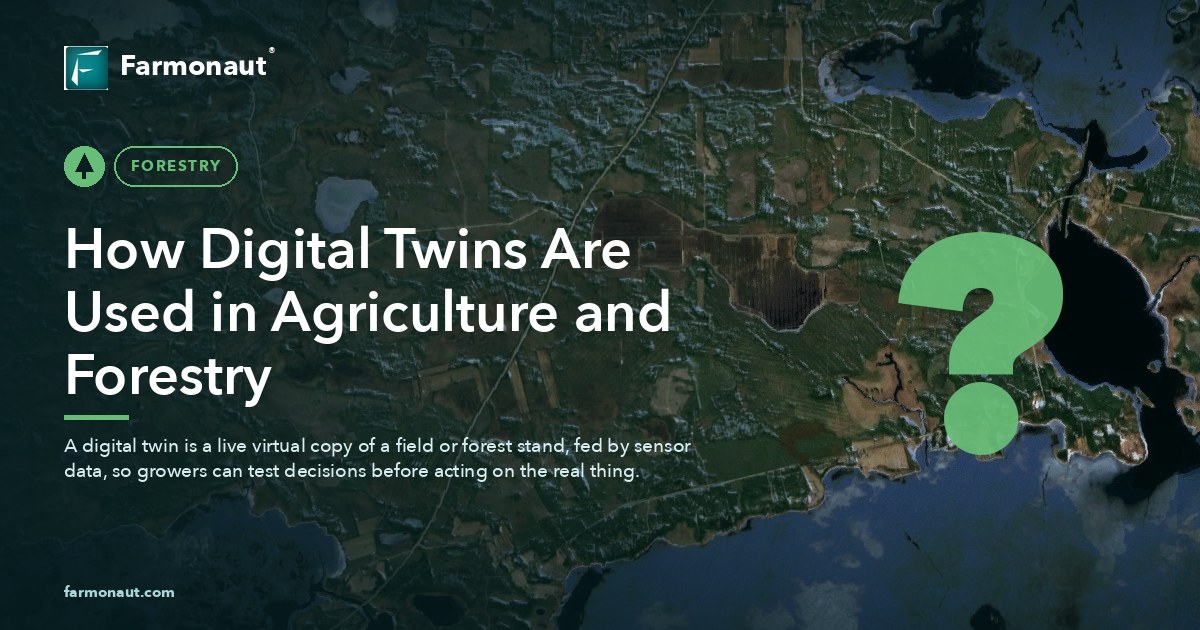 How Digital Twins Are Used In Agriculture And Forestry