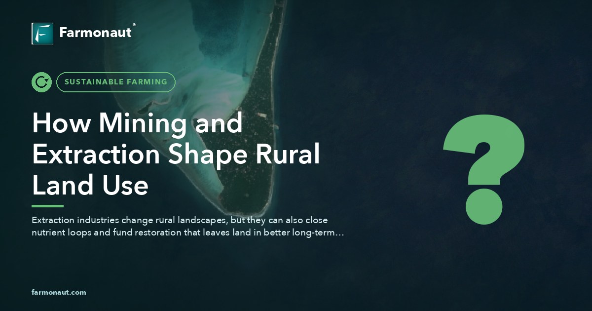 How Mining And Extraction Shape Rural Land Use
