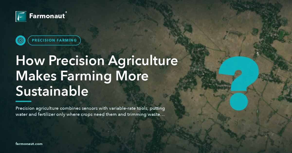 How Precision Agriculture Makes Farming More Sustainable