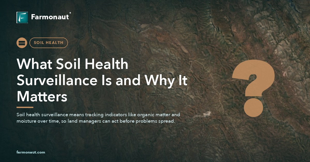 What Soil Health Surveillance Is And Why It Matters