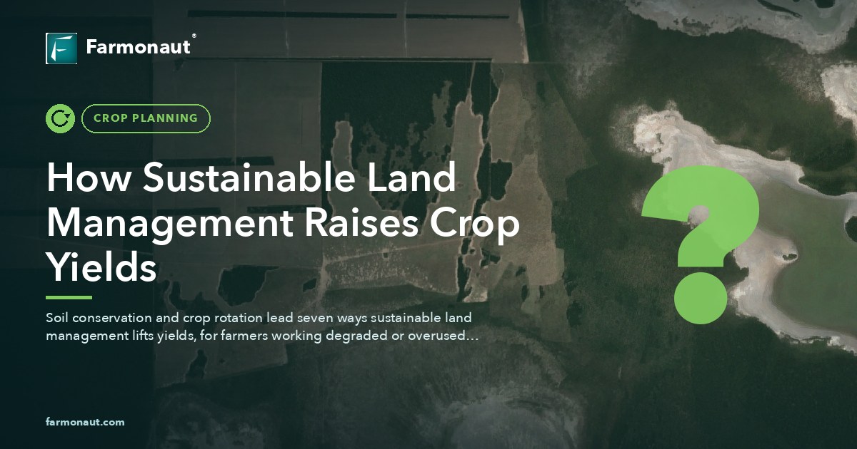 How Sustainable Land Management Raises Crop Yields