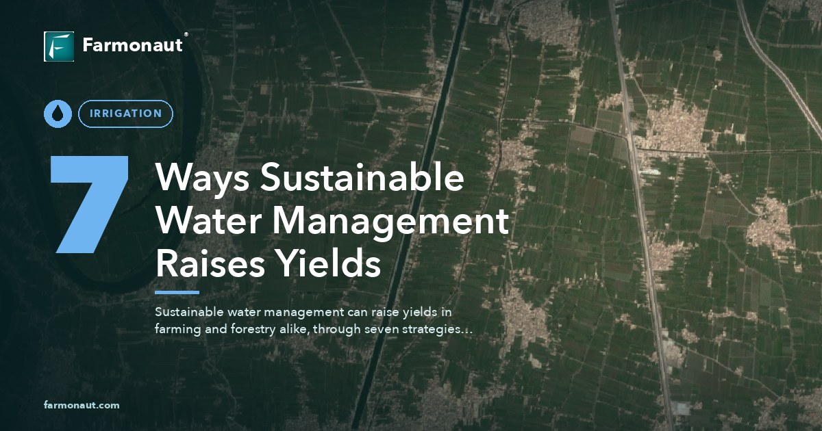 7 Ways Sustainable Water Management Raises Yields