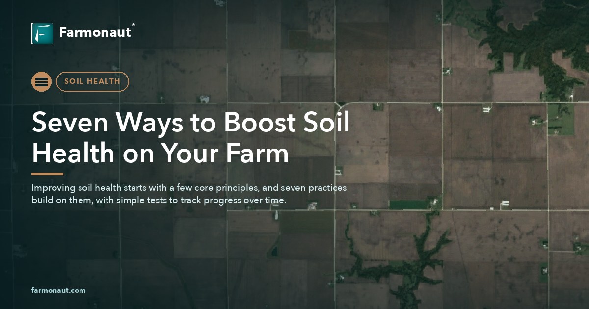 Seven Ways To Boost Soil Health On Your Farm