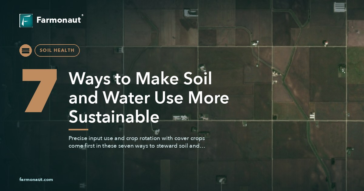 7 Ways To Make Soil And Water Use More Sustainable