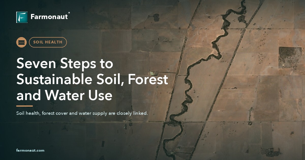 Seven Steps To Sustainable Soil, Forest And Water Use