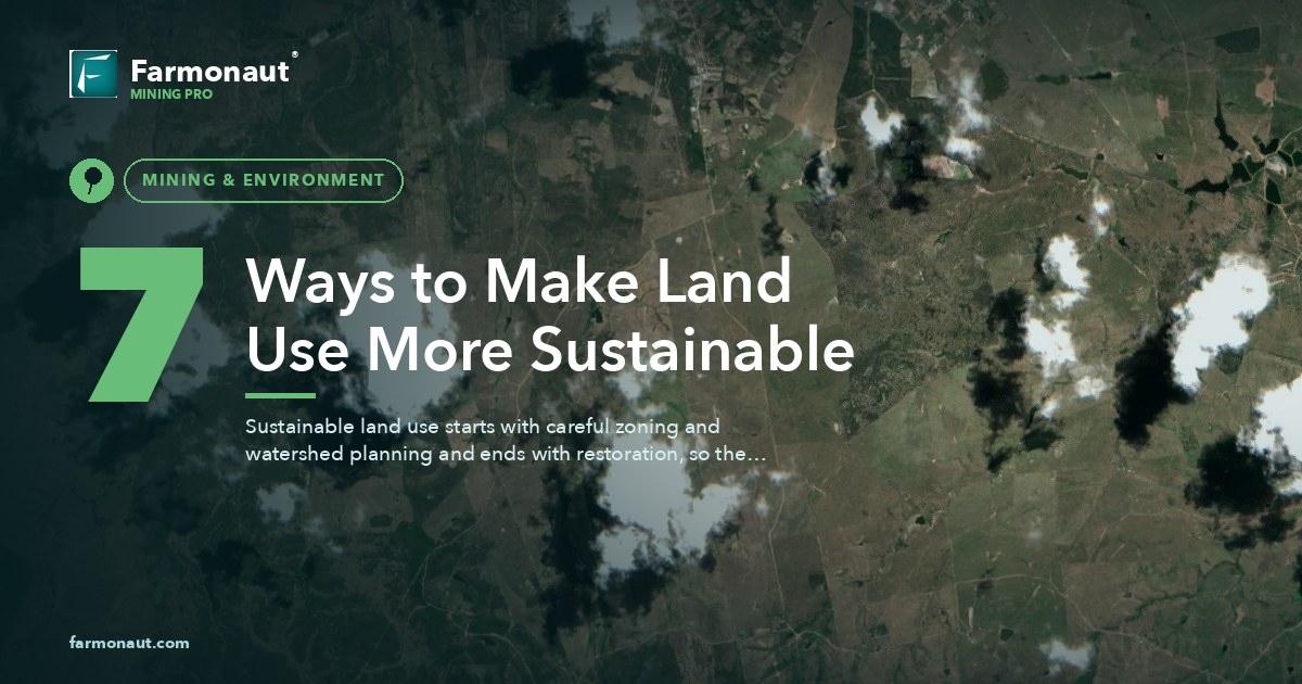 7 Ways To Make Land Use More Sustainable