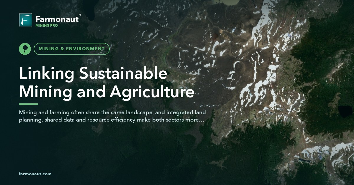 Linking Sustainable Mining And Agriculture
