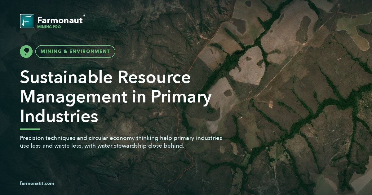 Sustainable Resource Management In Primary Industries