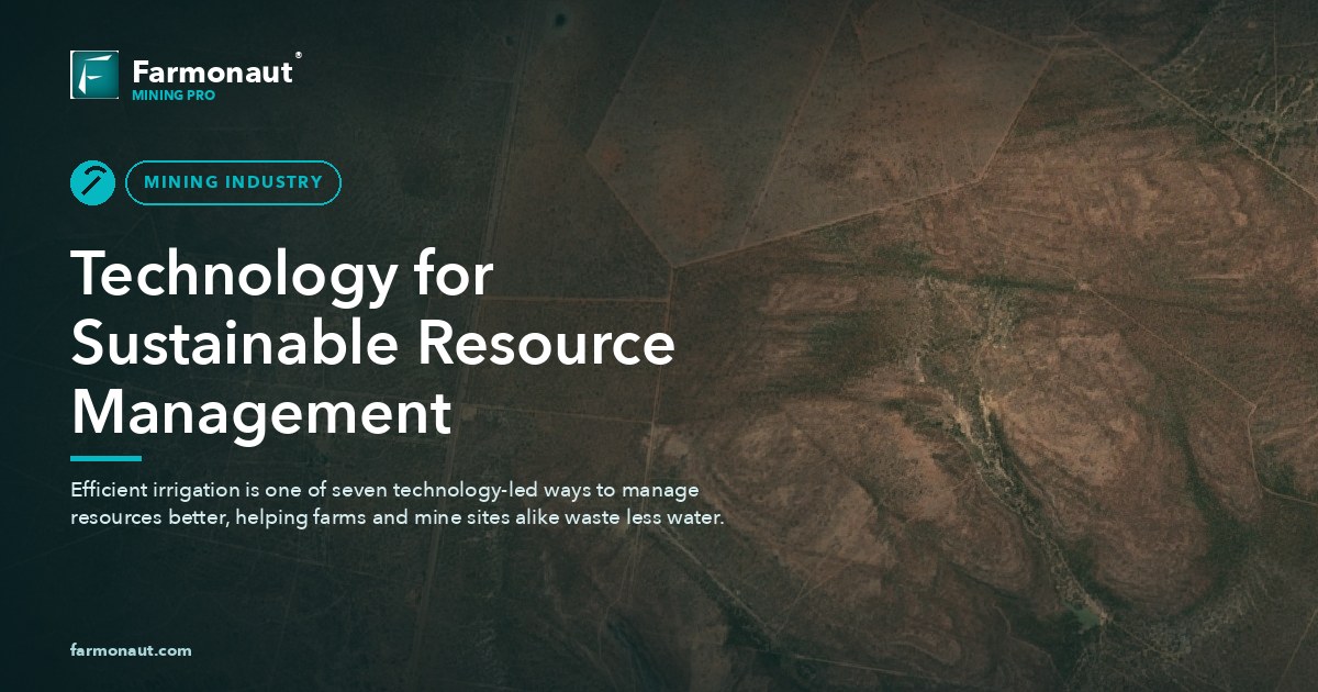 Technology For Sustainable Resource Management