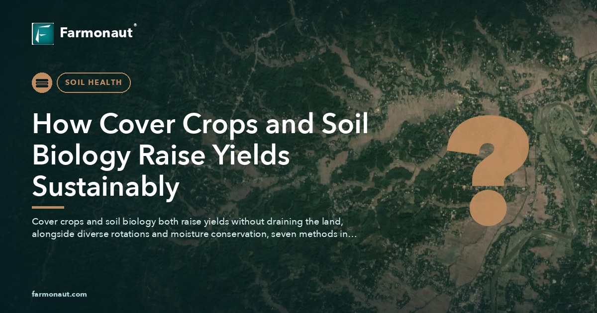 How Cover Crops And Soil Biology Raise Yields Sustainably