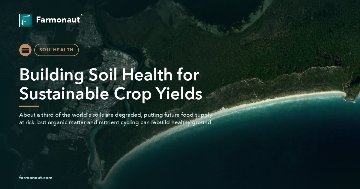 Building Soil Health For Sustainable Crop Yields