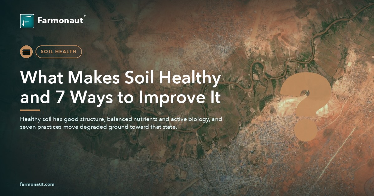 What Makes Soil Healthy And 7 Ways To Improve It