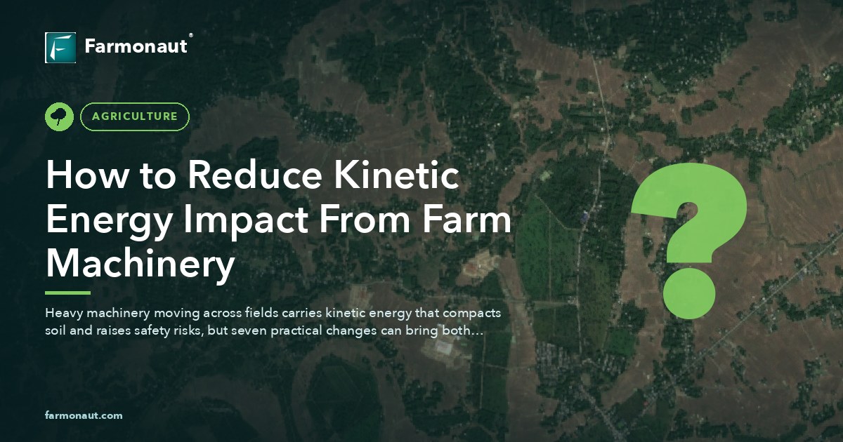 How To Reduce Kinetic Energy Impact From Farm Machinery