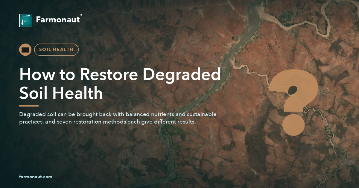 How To Restore Degraded Soil Health